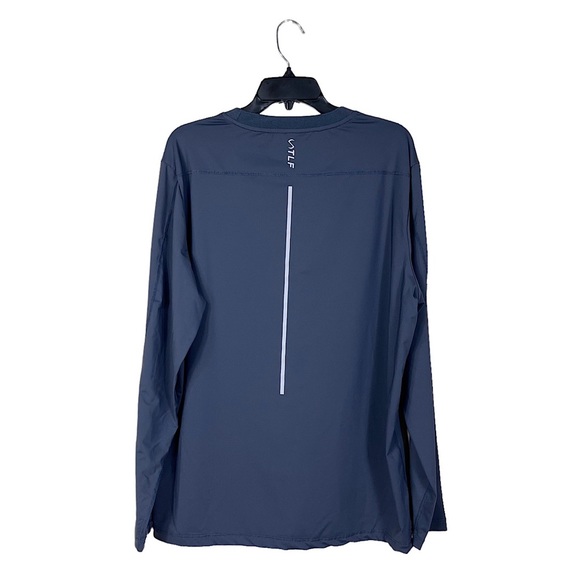 TLF Take Life Further Crewneck Long Sleeve Pullover Reflective Stripe Size XL - Picture 3 of 5